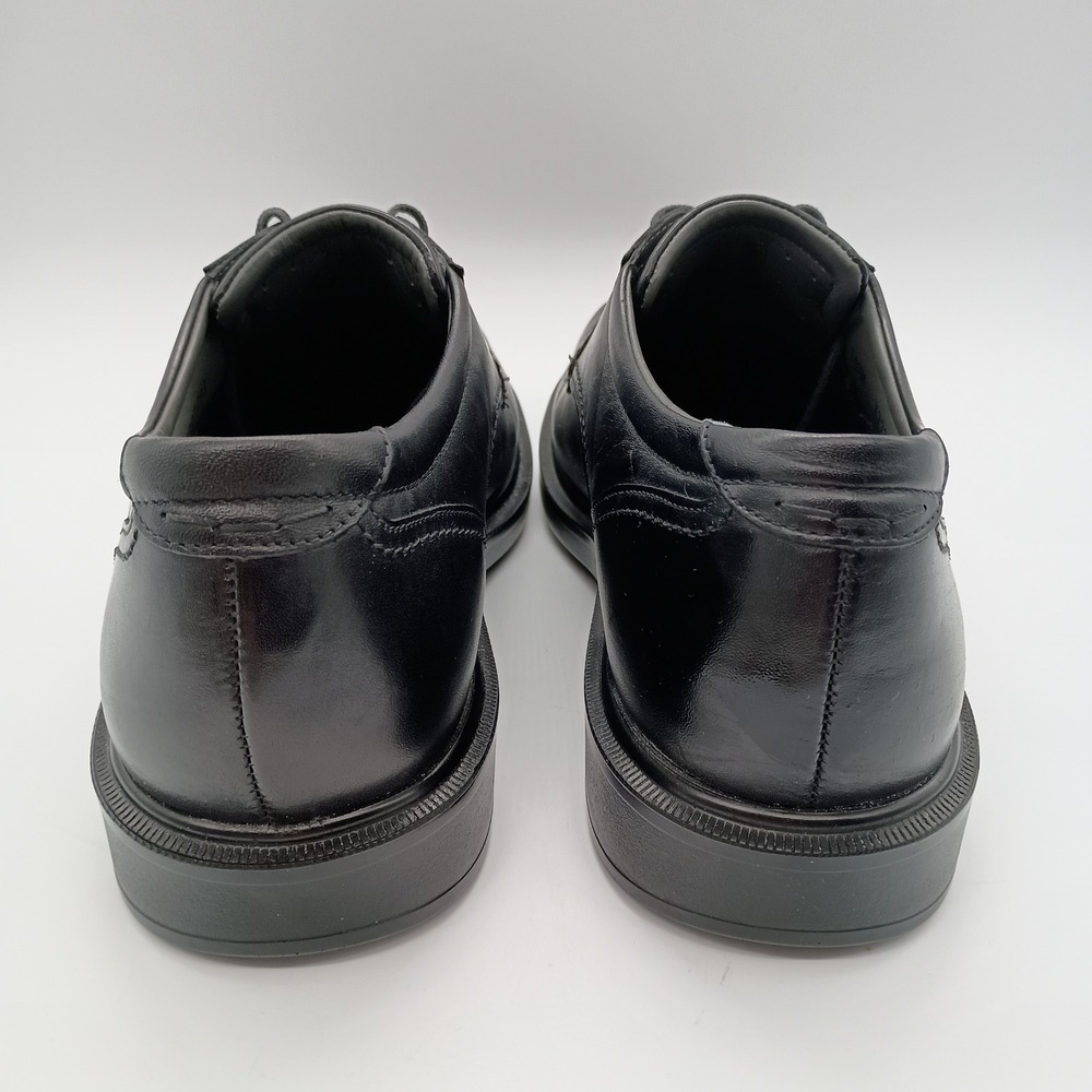 SAS Mens Ambassador Black Leather Lace Up Oxford Shoes 10.5 M Made in USA - Picture 2 of 8